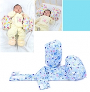 Hi-mind Baby Anti-roll Pillow Detachable Removable Adjustable Flat Head Sleeping Positione Random Colors