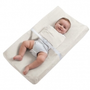 HALO SleepSack SwaddleChange Diaper Pad Covers, Cream, Newborn