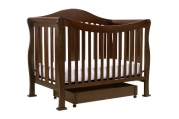 DaVinci Parker 4-in-1 Convertible Crib with Toddler Rail, Coffee