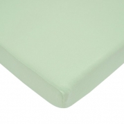American Baby Company 100% Cotton Value Jersey Knit Fitted Pack N Play Sheet, Celery