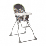 Cosco Slim Fold High Chair, Ikat Dots