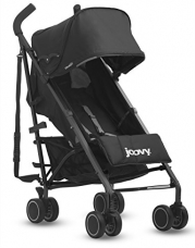 Joovy Groove Ultralight Umbrella Stroller, Triple Black