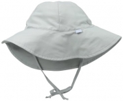 i play. Solid Brim Sun Protection Hat, Gray, Toddler (2-4yrs)