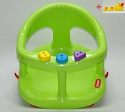 Bundle 2 Items Baby Bath Tub Ring Seat New in Box By Keter - Best Price New Gift + Duck Bath Toy (Green)