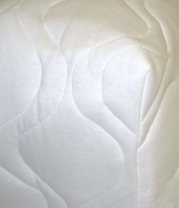 SheetWorld Fitted Pack N Play (Graco) Sheet - White Quilted - Made In USA