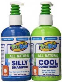 Trukid Silly Shampoo and Cool Conditioner Combo Pack, Light Citrus, 8 oz each, 2 Count