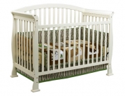 DaVinci Thompson 4 in 1 Crib with Toddler Rail, White