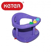 Keter Baby Bath Seat Ring Bathtub Tub Plastic Purple Color For 7 - 16 Months /// Max. 13Kg / 28.6Lbs