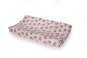 Carter's Velour Changing Pad Cover, Pink Monkey