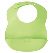 Summer Infant Bibbity Rinse and Roll Portable Bib, Green