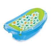 Summer Infant Sparkle N' Splash Newborn To Toddler Bath Tub, Blue