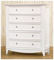 Franklin & Ben Arlington 5-Drawer Dresser, White