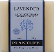 Plantlife Natural Body Care - Aromatherapy Herbal Soap Lavender - 4 oz.