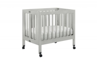 Babyletto Origami Mini Crib, Grey