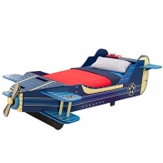 KidKraft Airplane Toddler Bed- Blue