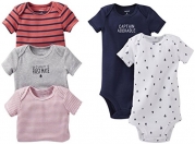 Carter's Baby Boys' 5 Pack Bodysuits (Baby) - Navy - 9 Months