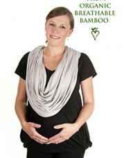 Boho Mama Luxury Breastfeeding Nursing Cover (Gray)
