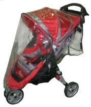 Sashas Rain and Wind Cover for Baby Jogger City Mini Single Stroller