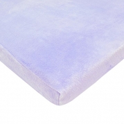 American Baby Company Heavenly Soft Chenille Fitted Flat Changing Pad Cover, Lavender