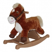 Rockin' Rider Brown Rocking Pony
