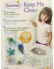 Summer Infant Keep Me Clean Disposable Potty Protectors, 20 Count
