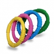 BEST Baby Teether Toy - 4 x Pack - 'No-Drool' & BPA-Free - Safe & Soothing Relief For Your Baby