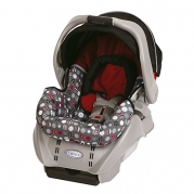 Graco Snugride Classic Connect Infant Car Seat, Dotastic