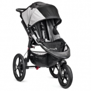 Baby Jogger Summit X3 Single Stroller, Black/Gray