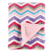 Hudson Baby Double Layer Blanket, Pink