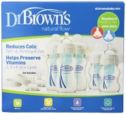 Dr. Brown's Natural Flow Wide Neck Newborn Feeding Set
