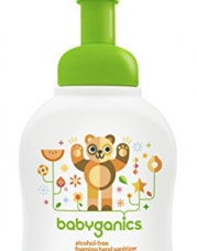 Babyganics Alcohol-Free Foaming Hand Sanitizer, Mandarin, 8.45oz Pump Bottle (Pack of 3)