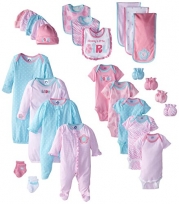 Gerber Baby-Girls Newborn Mommy Loves Me 26 Piece Gift Bundle Gift Set