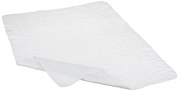 American Baby Company Waterproof Embossed Quilt-Like Multi-Use Flat Protective Pad cover, White