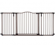 Supergate Deluxe Décor Metal Gate, Brown