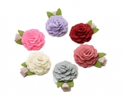 Ema Jane - Vintage Baby Hair Bow Clip Sets (Vintage Roses (Classy))