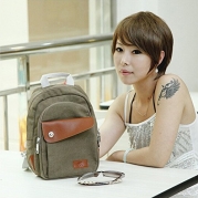 Syyeah Women's Casual / Travel Multifunction Backpack Lover's Bags Chest /Shoulder Bag Designer for Women (Brown)