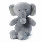 Gund Gradie Elephant Baby Rattle Stuffed Animal