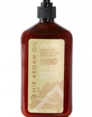 Amir Argan Oil NEW Touch Of Tan Body Moisturizer Lotion 18 fl.oz - (Mega Size) with Acai Berry Extract.
