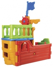 ECR4Kids Buccaneer Boat with Pirate Flag