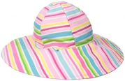 i play. Baby Girls' Mix n Match Reversible Brim Sun Protection Hat, Pink Multi, 6 18 Months