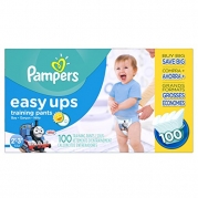 Pampers Easy Ups Training Pants, Size 2T3T Value Pack Boy, 100 Count