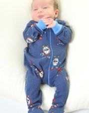 Zippy Suit Baby Boy Sleepsuit Romper Onesie Bodysuit with Zip