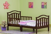 Dream On Me Elora Collection Toddler Bed, Espresso