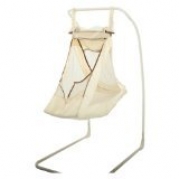 Arm's Reach Concepts Beautiful Dreamer Cocoon Swing, Natural/Cocoa