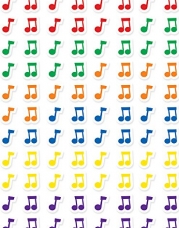 Creative Teaching Press Music Notes Hot Spots Stickers (7162)