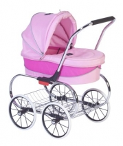 Valco Baby Classic Stroller, Pink Princess Doll, 19L X 15W X 26H
