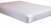 Waterguard - Fitted, Quilted Mattress Pad With 100% Cotton Top - Quiet! - Crib Sizes by N/A