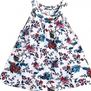 12 Styles Baby Kids Girls Dress Toddler Princess Party Tutu Summer Floral Dress (Color 4)