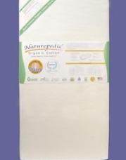 Naturepedic Dual Firmness Classic 150 Seamless Crib Mattress by N/A