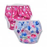Alva Baby 2pcs Pack One Size Reuseable Washable Swim Diapers SW09-10